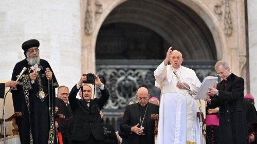 Le Pape et le patriarche Tawadros II côte à côte pour l'audience générale