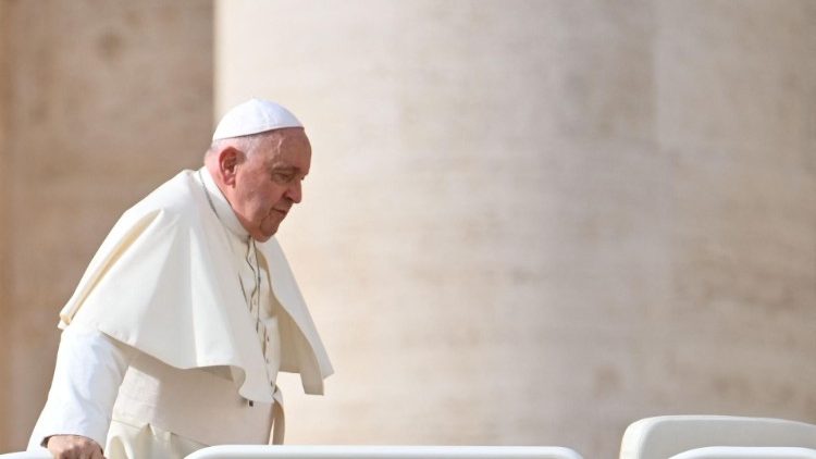 File photo of MAP Francis at a weekly General Audience