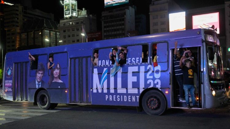 Sostenitori di Milei
