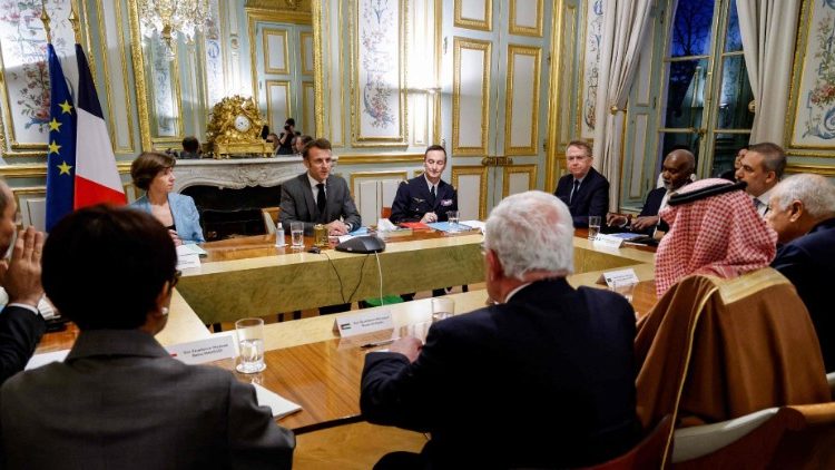 Meeting of Foreign Ministers from Europe and Arab nations to discuss war in the Middle East