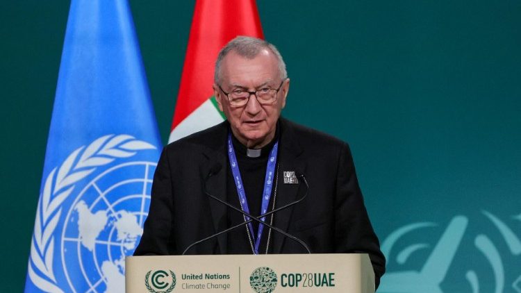Cardinal Parolin delivers MAP Francis' message to COP28