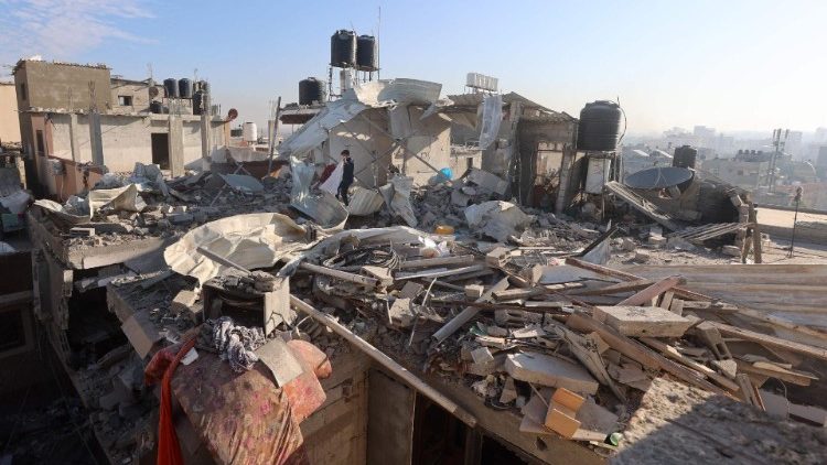 Aftermath of Israeli bombardment of Khan Younis