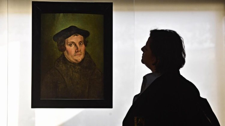 Pie Lūkasa Kranaha gleznotā Mārtiņa Lutera portreta