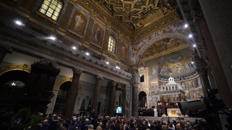 Le Pape François était ce dimanche 11 mars dans le quartier du Trastevere pour fêter le 50e anniversaire de la Communauté de Sant’Egidio.