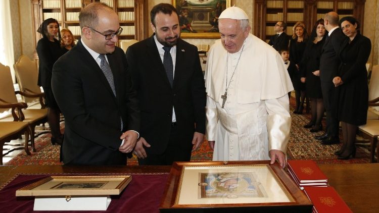 23-03-2018 spotkanie Papieża z kapitanami regentami San Marino