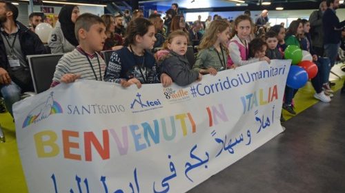 Italia recibe a nuevos prófugos sirios procedentes de Beirut