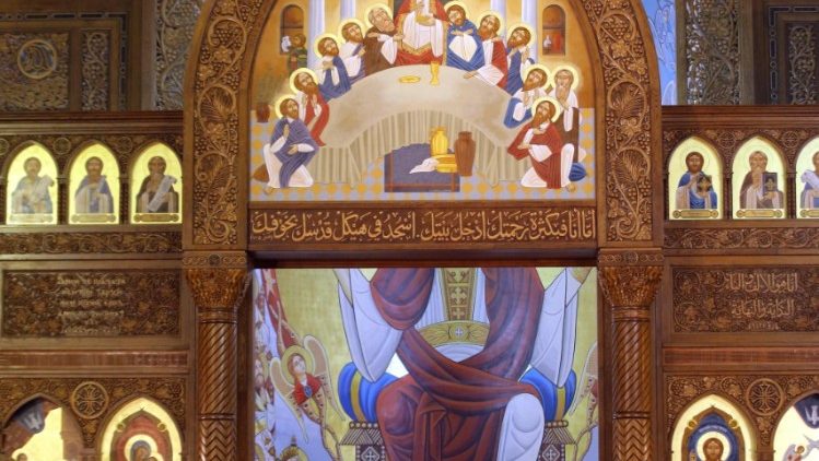 Coptic Easter mass in Cairo