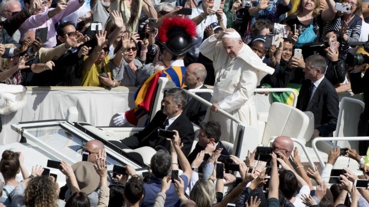 Papież Franciszek podczas niedzielnej liturgii