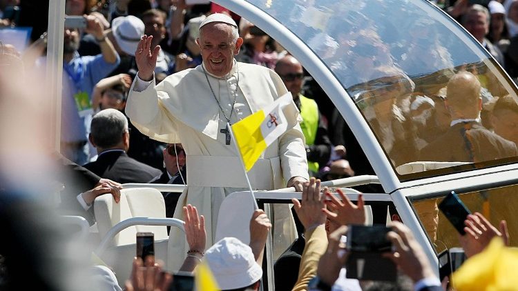 Papa Francisco durante visita a Molfetta