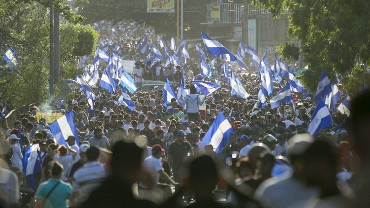 Demonstrators call for Ortega's departure from government in Nicaragua