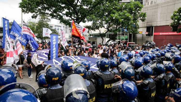 Proteste in Manila