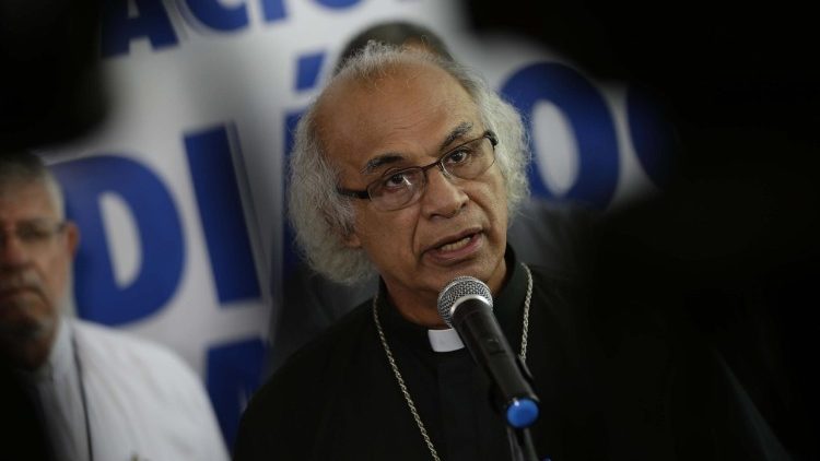 Cardenal Leopoldo Brenes, Arzobispo de Managua.
