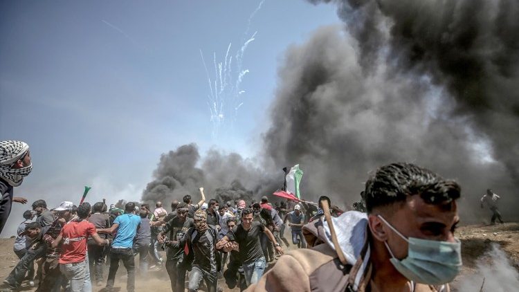 MIDEAST ISRAEL PALESTINIANS CLASHES NEAR THE BORDER EASTERN GAZA