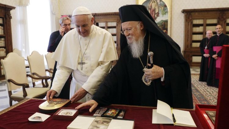 Papa Franjo i ekumenski patrijarh Bartolomej I.