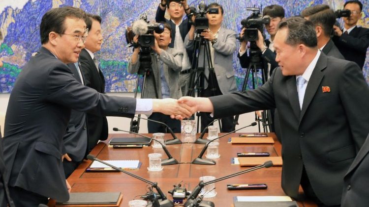 L'incontro ad alto livello tra i funzionari delle due Coree