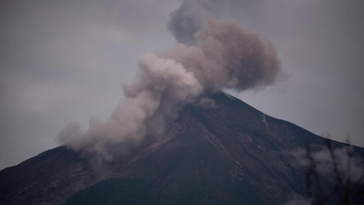 Vulkanutbrott, Guatemala