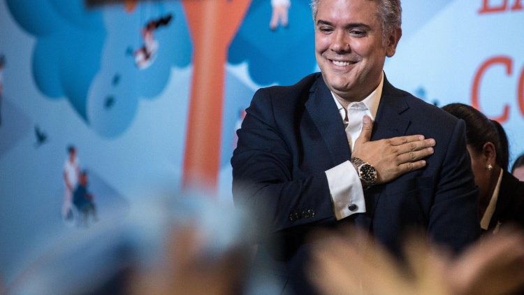 Le nouveau président colombien Ivan Duque.