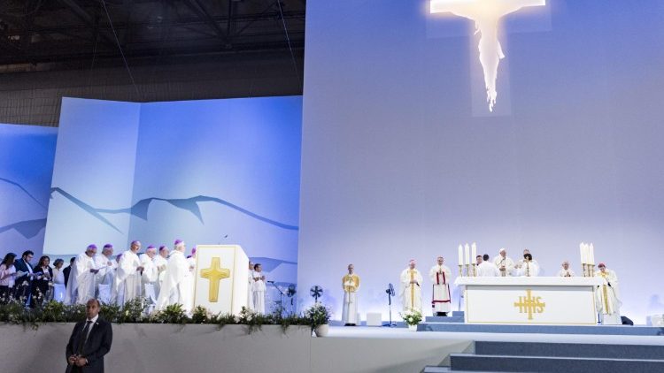 Da war er auch dabei: als Papst Franziskus am 21. Juni 2018 die Schweiz (Genf) besuchte