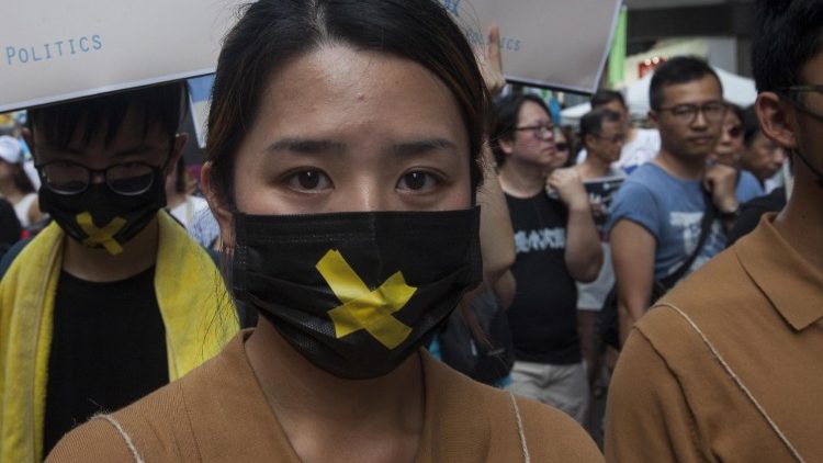 Marsz o demokrację w Hong Kongu
