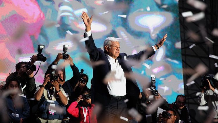 Andrès Manuel López Obrador, nouveau président mexicain. 