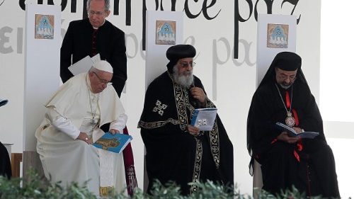 ビデオ：教皇、南イタリア・バーリで中東の総主教らと平和を祈る