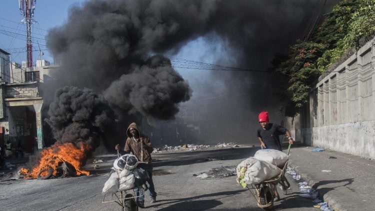 Haití. Protestas (foto de archivo)