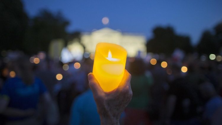 A national vigil to demand democracy, in Washington DC