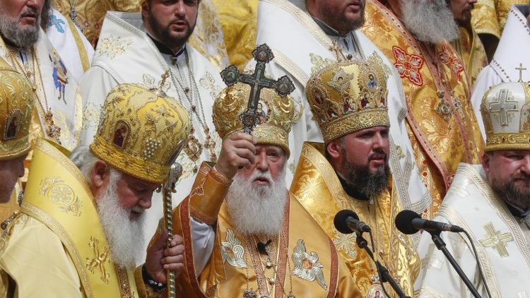 Patriarca Filaret é o líder da Igreja Ortodoxa Ucraniana