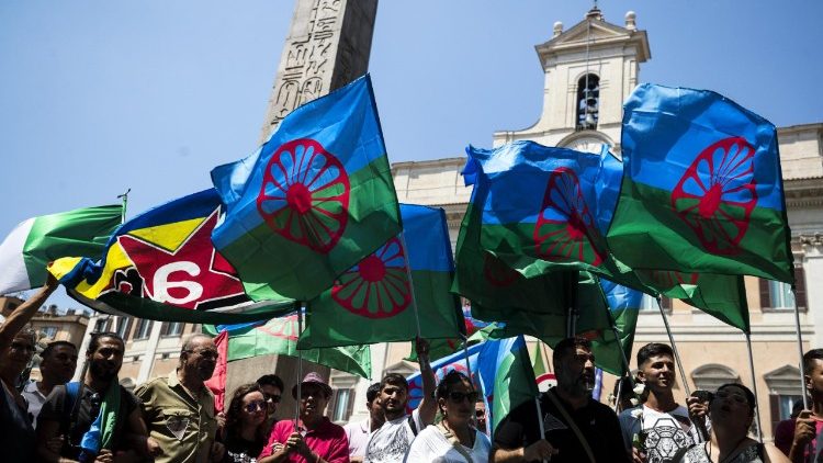 Roma. Manifestazione Rom e Sinti contro la discriminazione