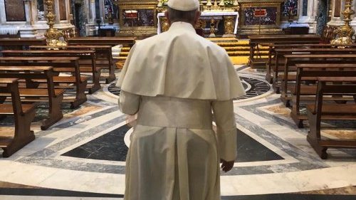 Viaggio in Irlanda, Francesco prega a S. Maria Maggiore