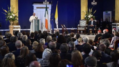 Príhovor pápeža Františka verejným predstaviteľom Írska