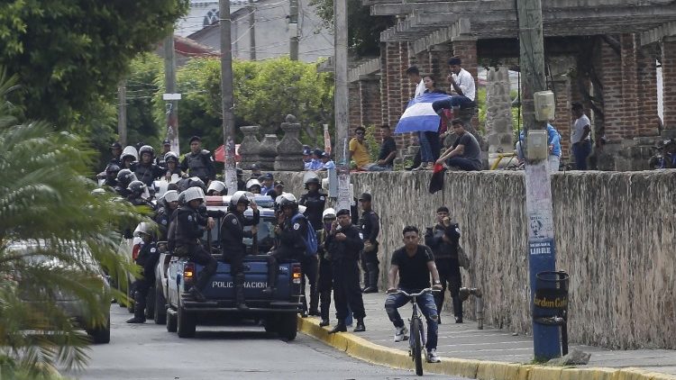 Continúan marchas de protesta en Nicaragua