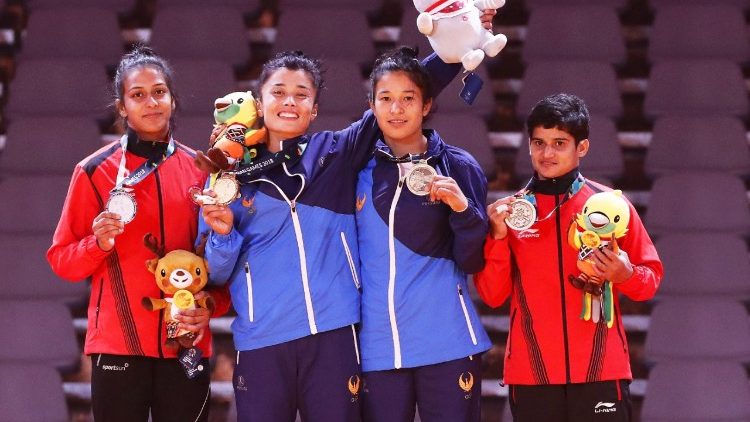 एशियाई खेल में विजयी भारतीय खिलाड़ी