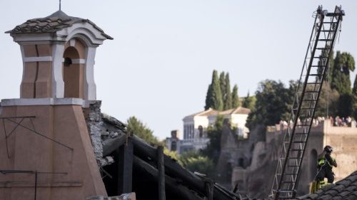 Italien: Kirche im Zentrum Roms eingestürzt