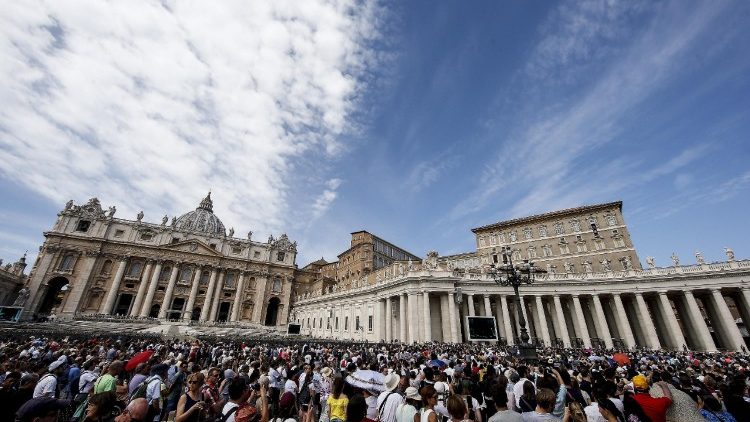 バチカンで行われた教皇フランシスコによる日曜正午の集い　2018年9月9日