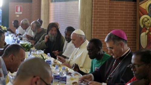 Papa Francesco a Palermo: un pranzo con poveri, detenuti e immigrati