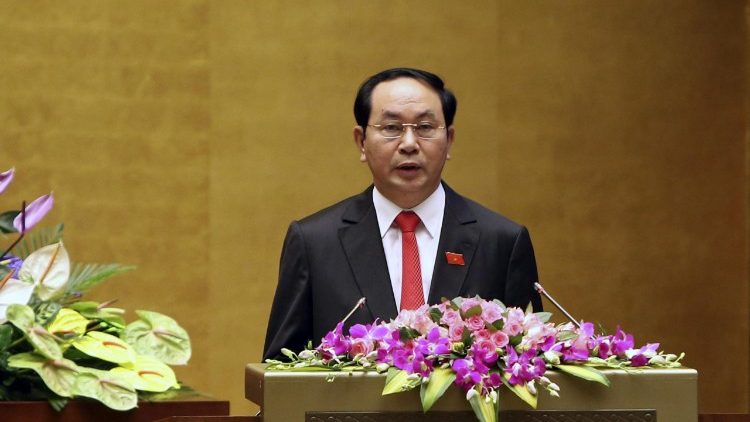  Il presidente del Vietnam Tran Dai Quang 
