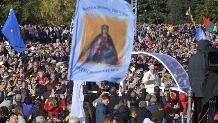 Papież w Kownie 