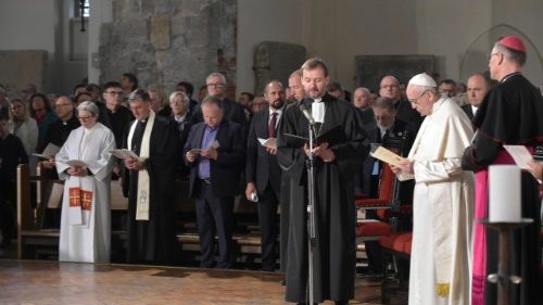 Ökumenisches Gebet in Riga: Die Papstansprache im Wortlaut