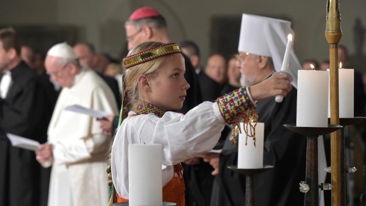 Ökumenisches Gebet im Dom zu Riga