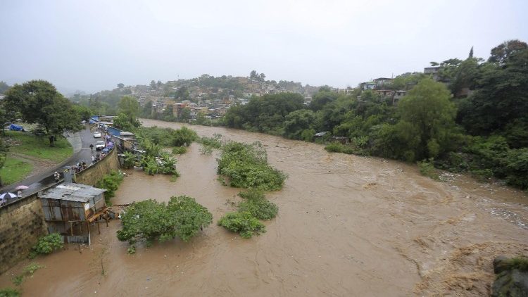 Gli effetti delle alluvioni in Honduras