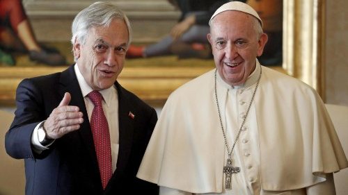 Vatikan: Halbstündiges Treffen mit Chiles Staatspräsidenten