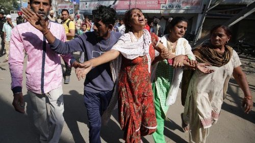 Indien: Franziskus betet für die Opfer von schwerem Zugunglück
