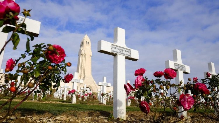 Cimitero con i caduti della I Guerra Mondiale