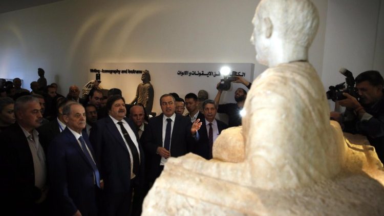 Fast sieben Jahre geschlossen - nun wieder offen: das Nationalmuseum in Damaskus