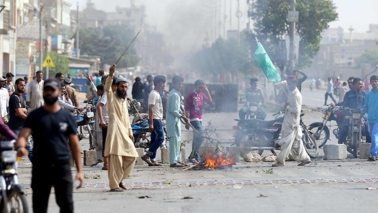Protests in Pakistan following the acquittal of Asia Bibi
