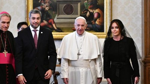 Papst: Paraguayischer Präsident zu Besuch