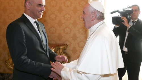 Schweizer Bundespräsident: „Mit Papst über Migration, Frieden und Garde gesprochen“