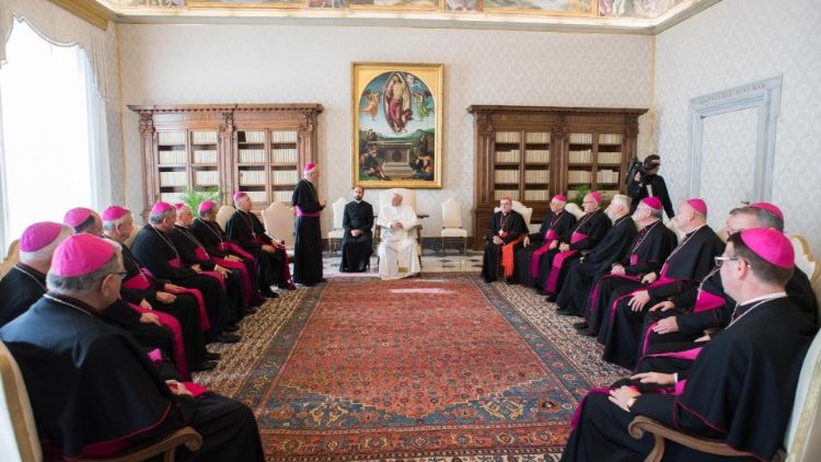 Popiežius ir Kroatijos vyskupai