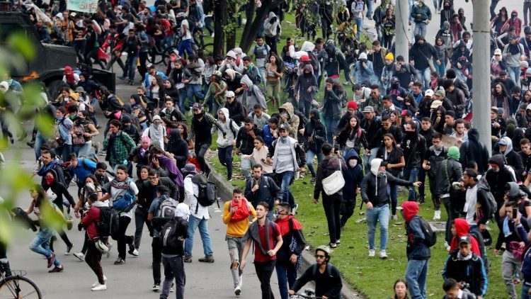 Le proteste studentesche in Colombia